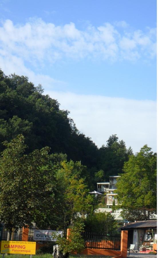 Camping Panoramique Du Verdon Castellane Exterior photo