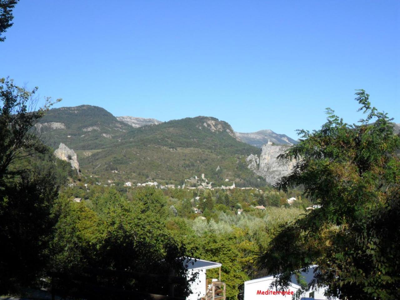 Camping Panoramique Du Verdon Castellane Exterior photo